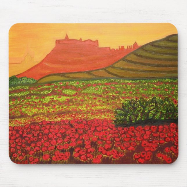 Mousepad Opinião da citadela de Gozo (Frente)