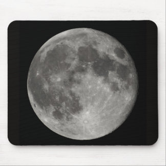 Mousepad Opinião da Lua cheia da terra