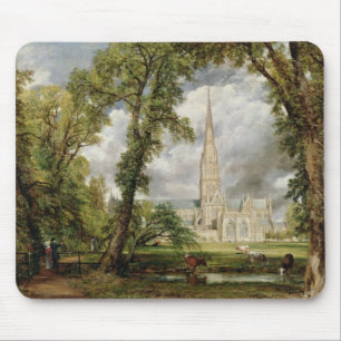 Mousepad Opinião de John Constable da catedral de