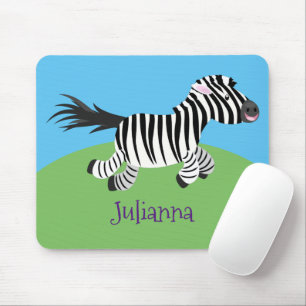 Mousepad Óptica engraçada e engraçada com desenho animado