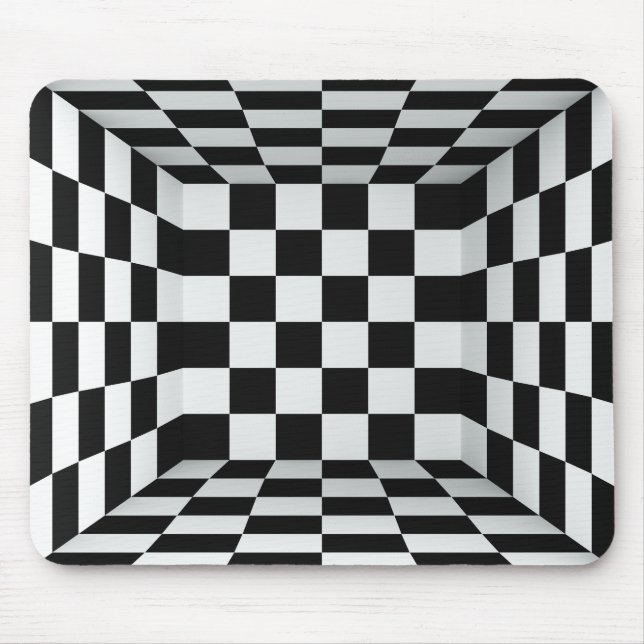 Mousepad Optical Illusion Karo (Frente)
