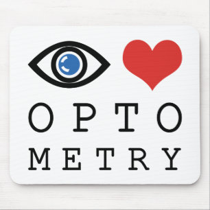 Mousepad Optometria De Amor Ocular