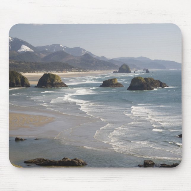 Mousepad OR, Costa do Oregon, Parque Estadual Ecola, vista  (Frente)