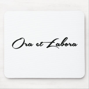 Mousepad Ora e Labora