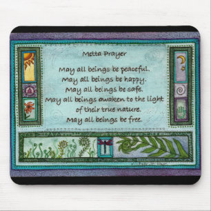 Mousepad Oração de Metta