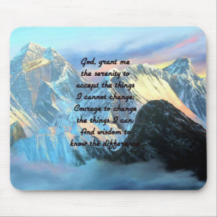 Mousepad Oração Serenária Com Montagem De Vista Panorâmica