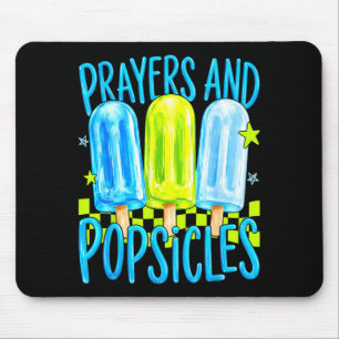 Mousepad Orações e pirulitos adoráveis crianças cristãs de