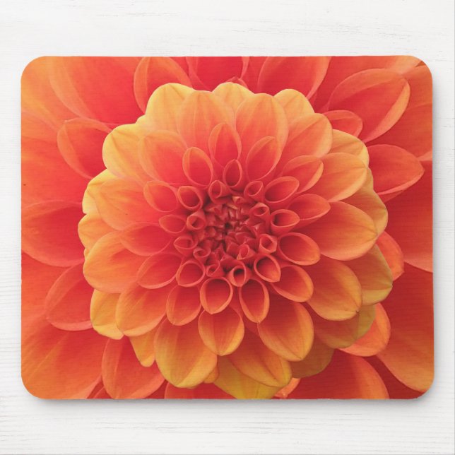 Mousepad Orange Dahlia (Frente)