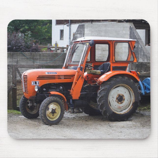 Mousepad Orange Diesel Trator Steyr KL II (Frente)