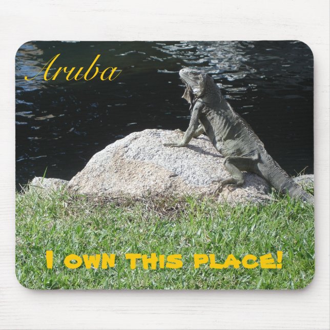 Mousepad Oranjestad, Aruba (Frente)