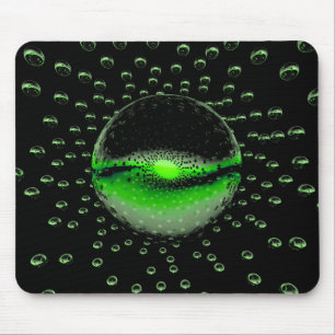 Mousepad Órbitos De Alienígena Estranhos Emitindo Uma Luz V