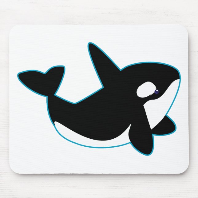 Mousepad Orca bonito (baleia de assassino) (Frente)