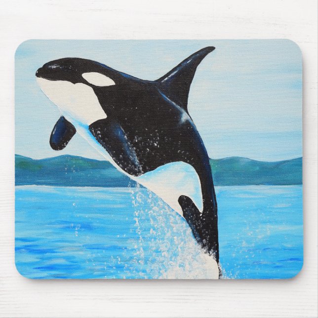 Mousepad Orca Painting (Frente)