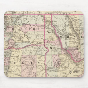 Mousepad Ore, Wash, Ida, Mont