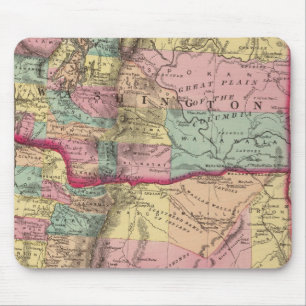 Mousepad Oregon e Território de Washington