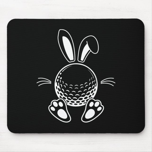 Mousepad Orelhas de Coelho Floppy Divertidas Amantes de Gol (Frente)