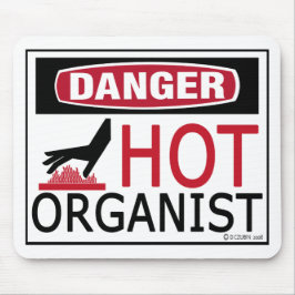 Mousepad Organista quente
