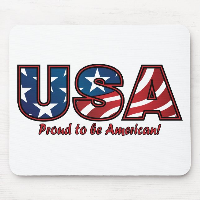 Mousepad Orgulho Americano (Frente)