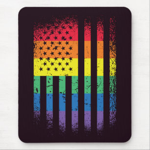 Mousepad Orgulho Americano Grunge