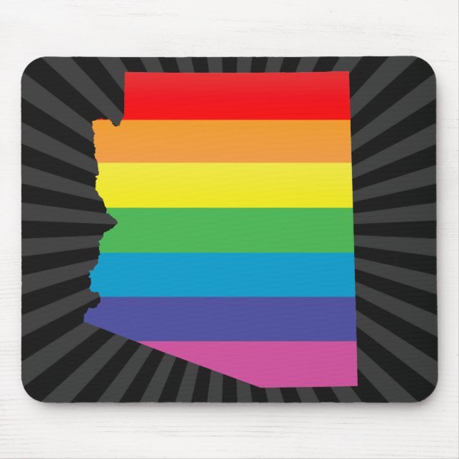Mousepad Orgulho arizona. (Frente)