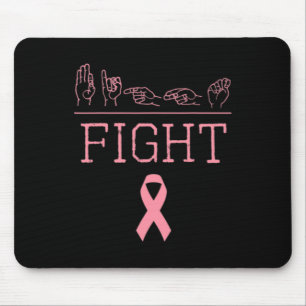 Mousepad Orgulho Asl Luta Contra A Sensibilização Do Cancer