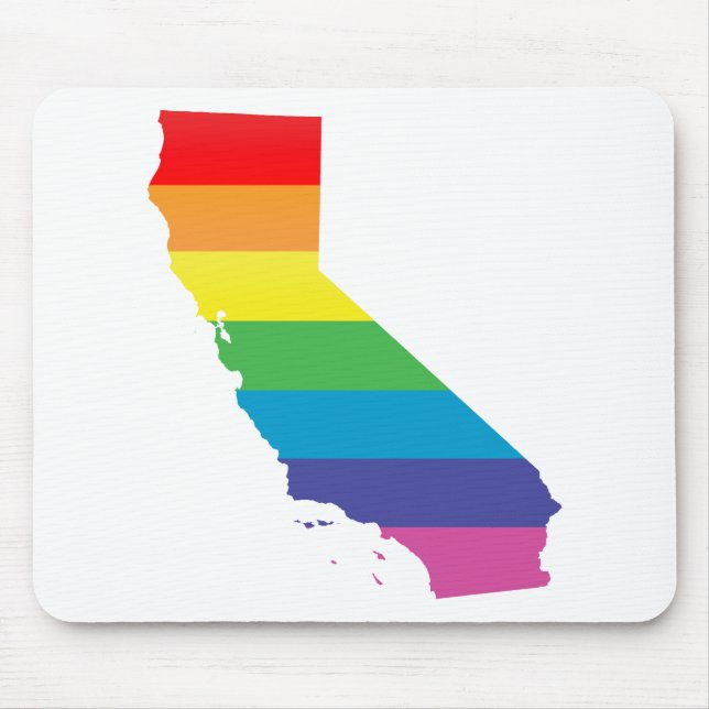 Mousepad orgulho da califórnia. (Frente)