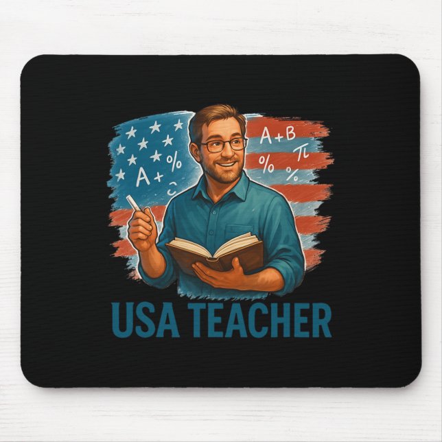 Mousepad Orgulho da Educação do Conhecimento do Professor A (Frente)