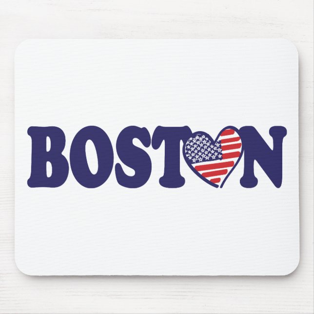 Mousepad Orgulho de Boston na América (Frente)