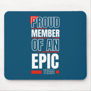 Mousepad Orgulho de Membro de um Escritório de Trabalho da 