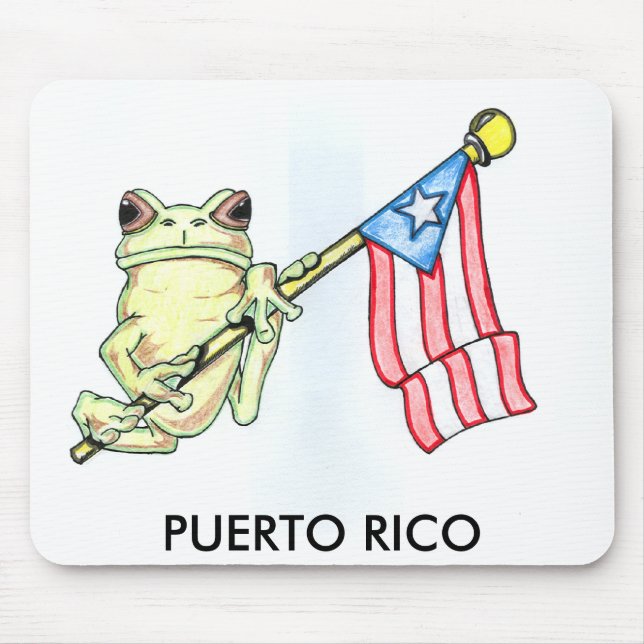 MOUSEPAD ORGULHO DE PUERTO RICO (Frente)