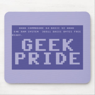 Mousepad Orgulho do geek do comodoro 64