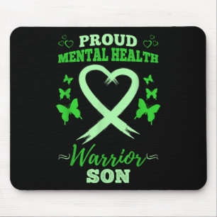 Mousepad Orgulho do Guerreiro da Saúde Mental Son Mental He