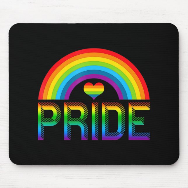 Mousepad Orgulho gay LGBT Mês de 2022 (Frente)