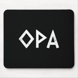 Mousepad Orgulho Grego Antigo Opa Bandeira Grega Divertido