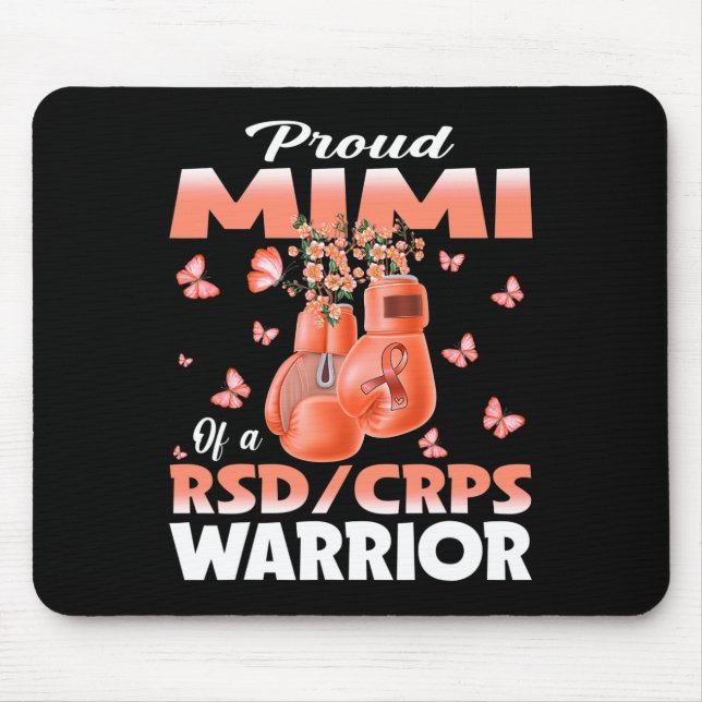 Mousepad Orgulho Mimi De Um Boxim De Sensibilização Para O  (Frente)