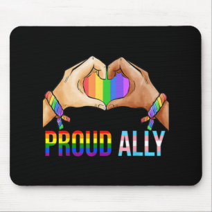 Mousepad Orgulho Orgulho LGBT Sinalizador Transgênero Gay L