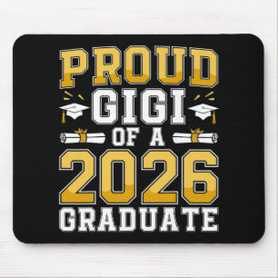 Mousepad Orgulhosa Gigi De Um Cl De Graduada Senior De 2026