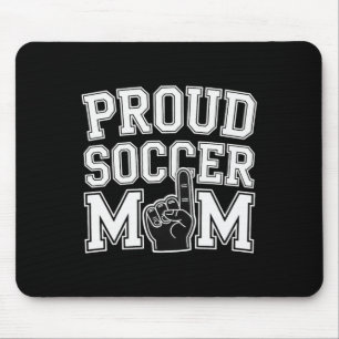 Mousepad Orgulhosa Mãe de Futebolista Torcedora Alegre Supo
