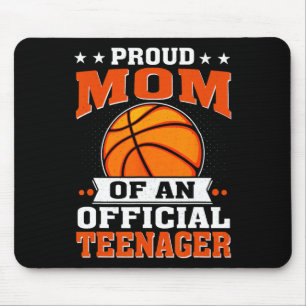 Mousepad Orgulhosa Mãe De Um Adolescente Oficial 13 Birthda