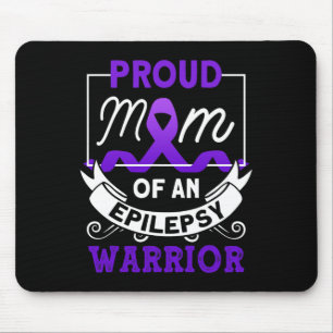 Mousepad Orgulhosa Mãe De Um Guerreiro Contra a Epilepsia C