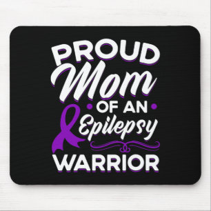 Mousepad Orgulhosa Mãe De Um Guerreiro Contra a Epilepsia C
