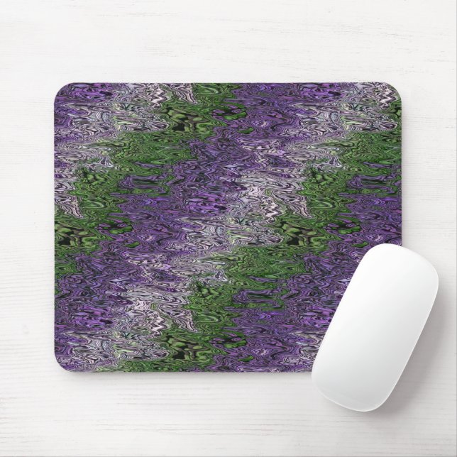 Mousepad Orgulhoso Grunge Groovy Funky Trippy Gênero Queer (Com mouse)
