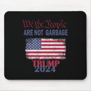 Mousepad Orgulhoso Lixo Apoiador de Trump Nós O Povo Não So