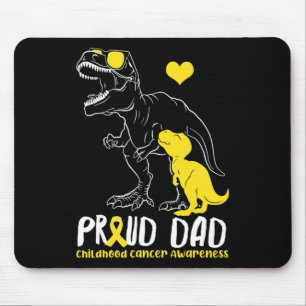 Mousepad Orgulhoso Pai da Consciência do Cancer da Infância