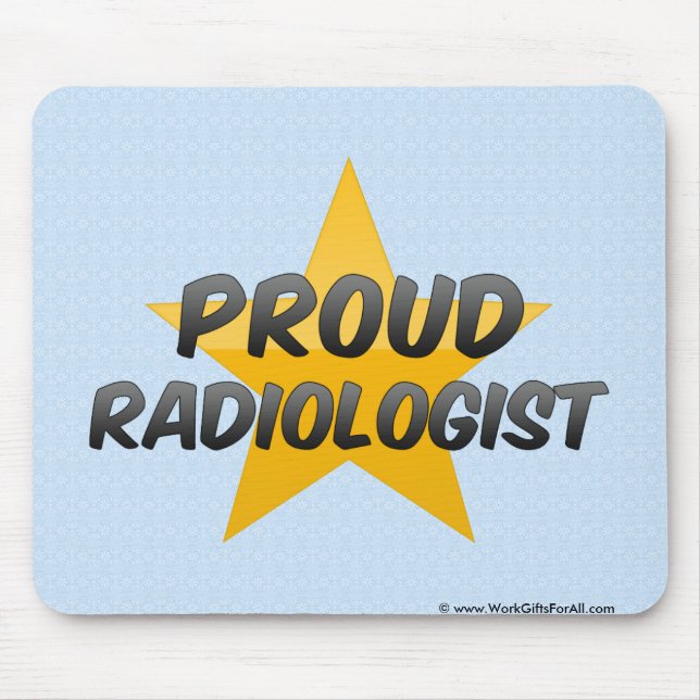 Mousepad Orgulhoso radiologista (Frente)