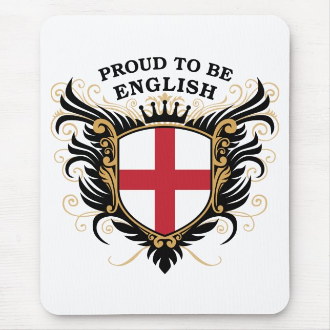 Mousepad Orgulhoso ser inglês (Frente)