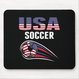 Mousepad Orgulhoso Torcedor Time Futebol América Bandeira E