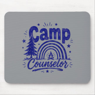 Mousepad Orientador de Acampamento Homens Mulheres Verão
