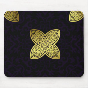 Mousepad oriental com design decorativo
