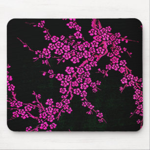 Mousepad oriental do design floral